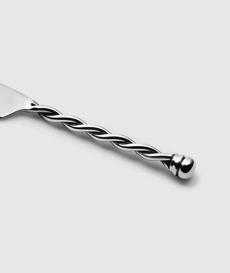 Paloma Cheese Knife w/ Braided Wire