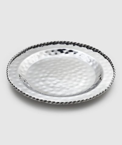 Paloma Serving Dish w/ Braided Wire 13"
