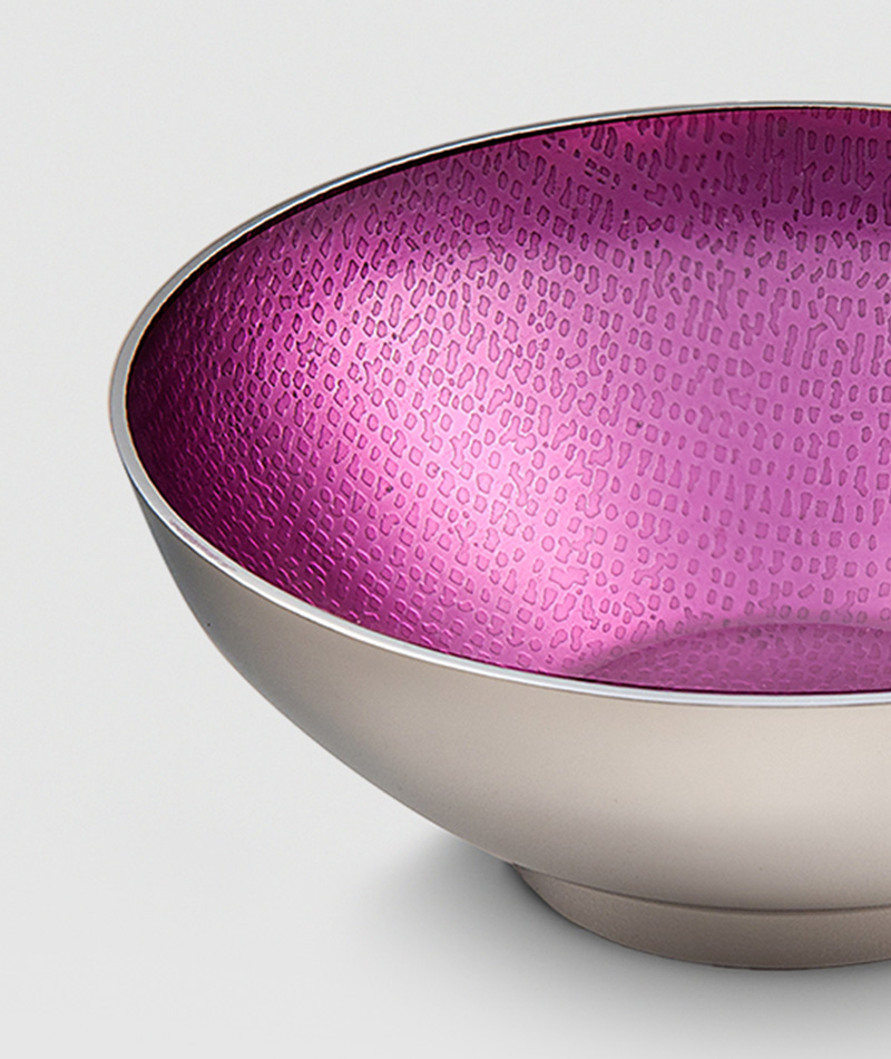 SYPH 005.8 - Symphony Pink Orchid Round Bowl 4½"