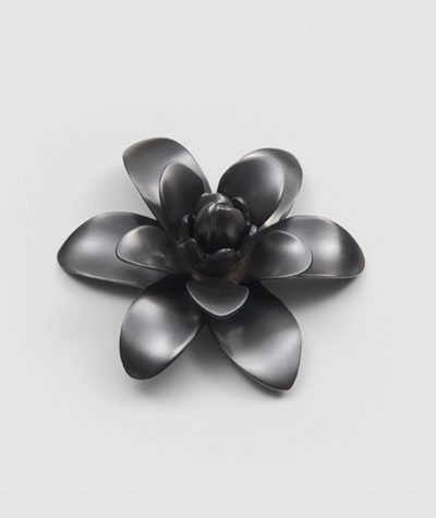Flower Paperweight - Ginger Blossom, Black Finish by Mary Jurek Design