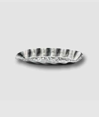 Stainless Steel Oval Tray 13 inch by 4¼ inch by 1¼ inch