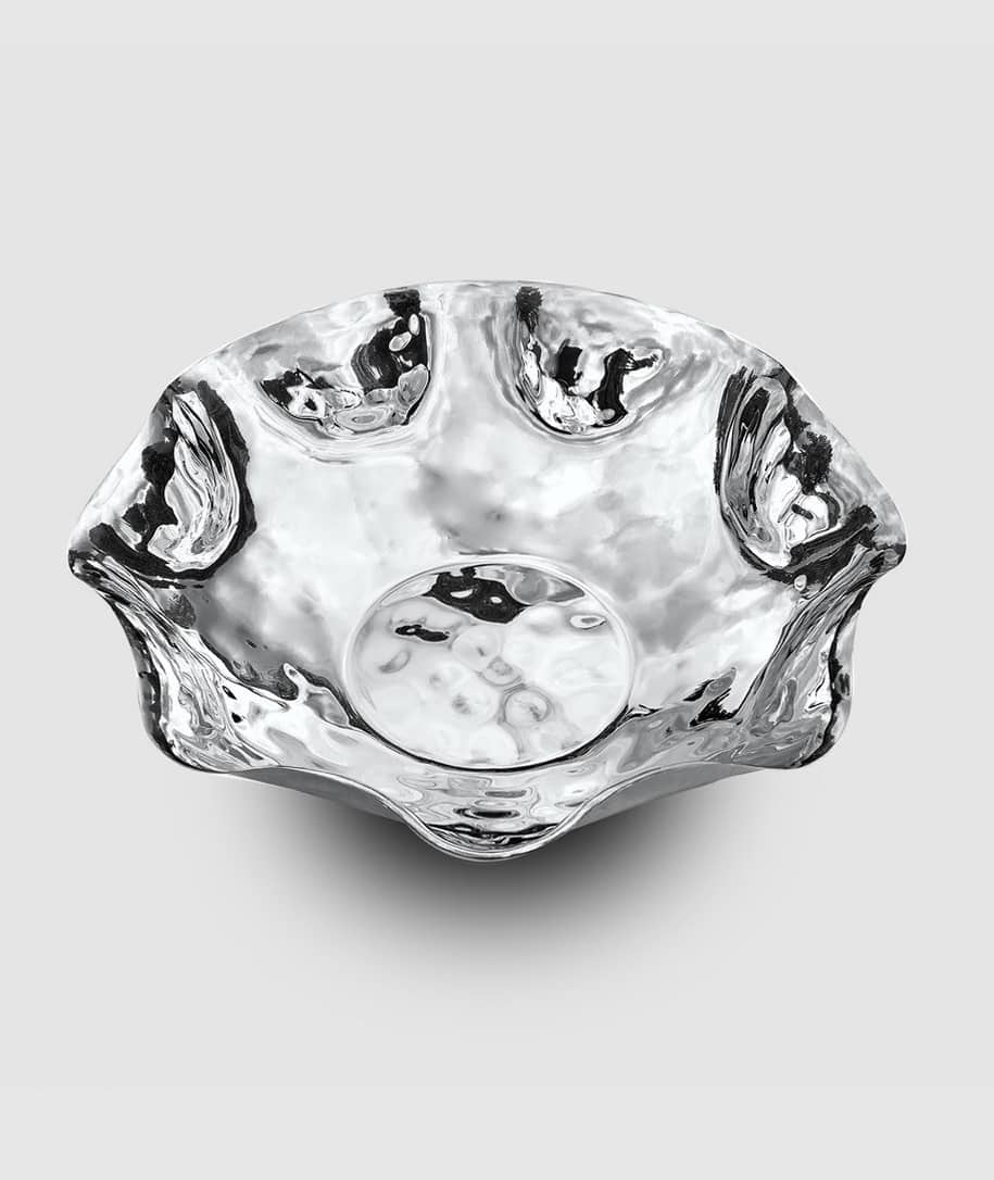 Blossom Free Form Bowl 8- Easy Care Stainless- Dishwasher Safe