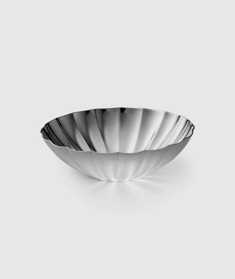 Silhouette Scalloped Bowl